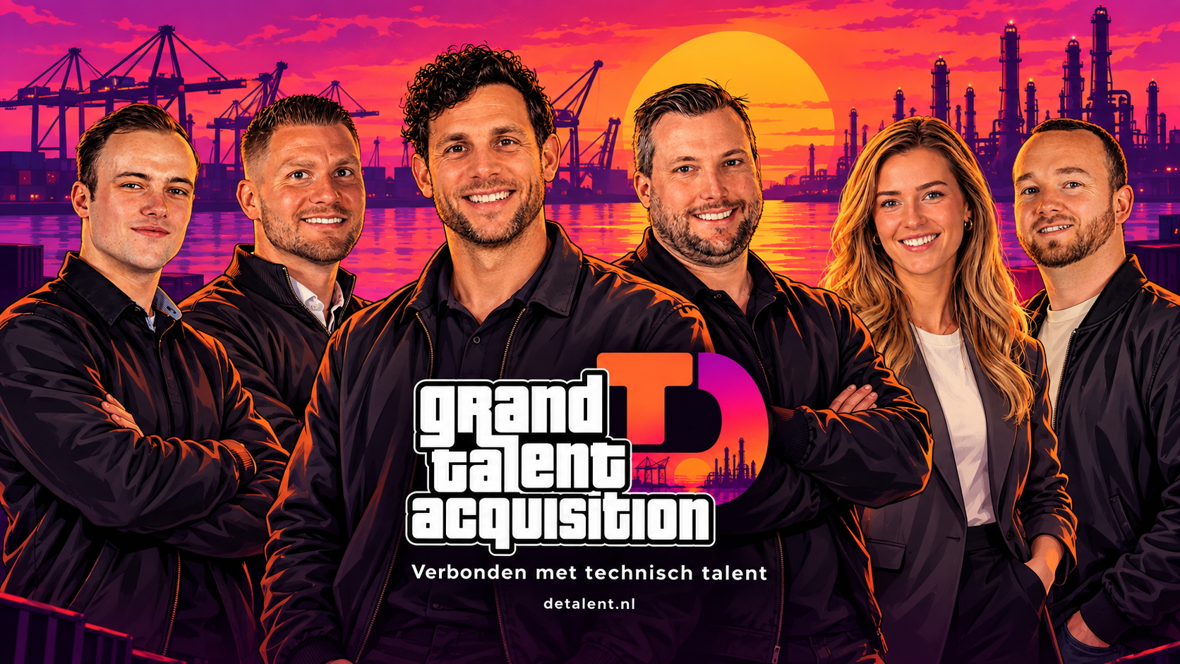 De hele crew van Detalent